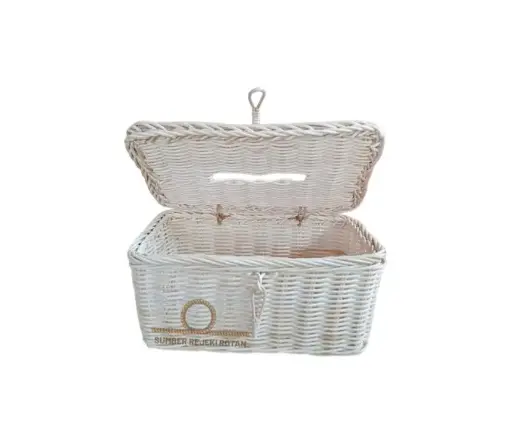 RATTAN TISUE BOX